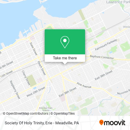 Mapa de Society Of Holy Trinity