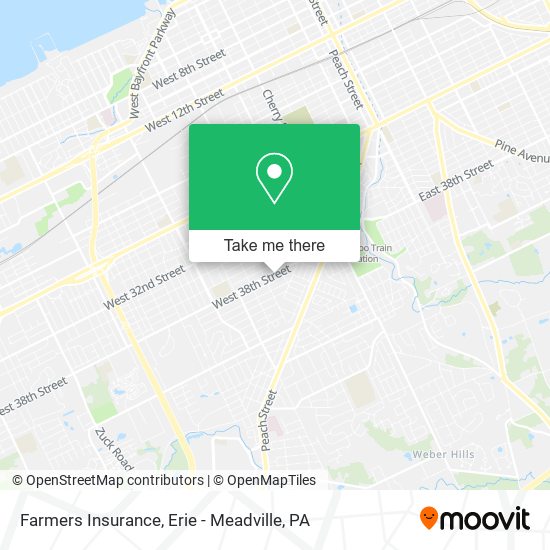 Farmers Insurance map