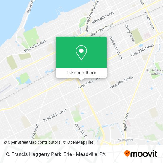 Mapa de C. Francis Haggerty Park