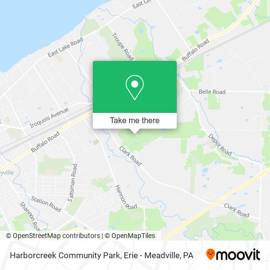 Mapa de Harborcreek Community Park
