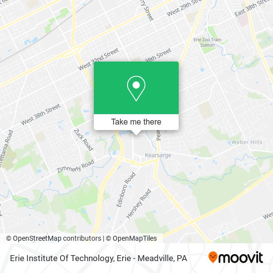 Erie Institute Of Technology map