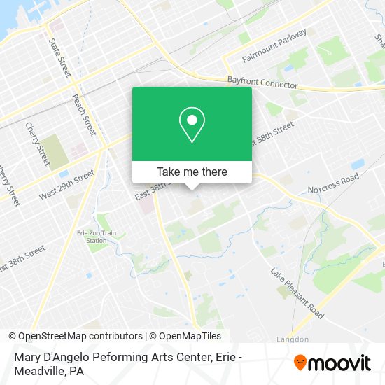 Mary D'Angelo Peforming Arts Center map