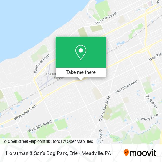 Mapa de Horstman & Son's Dog Park