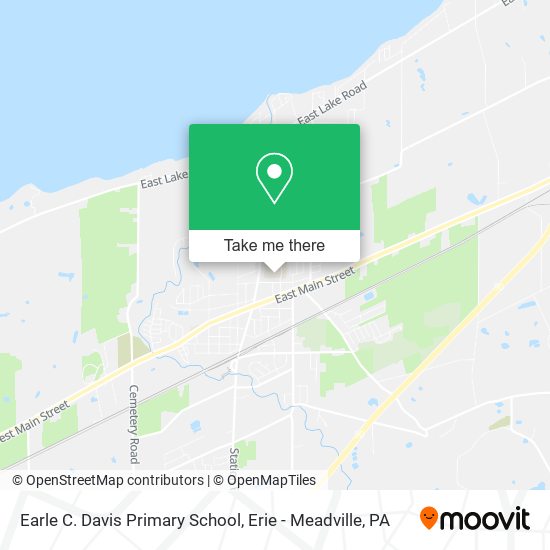 Earle C. Davis Primary School map