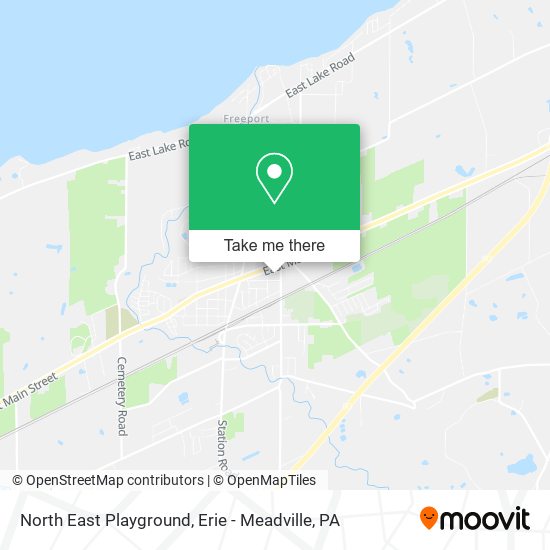 Mapa de North East Playground
