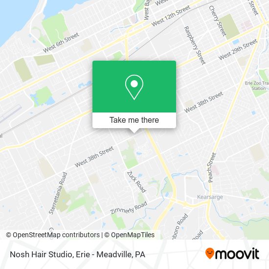 Nosh Hair Studio map