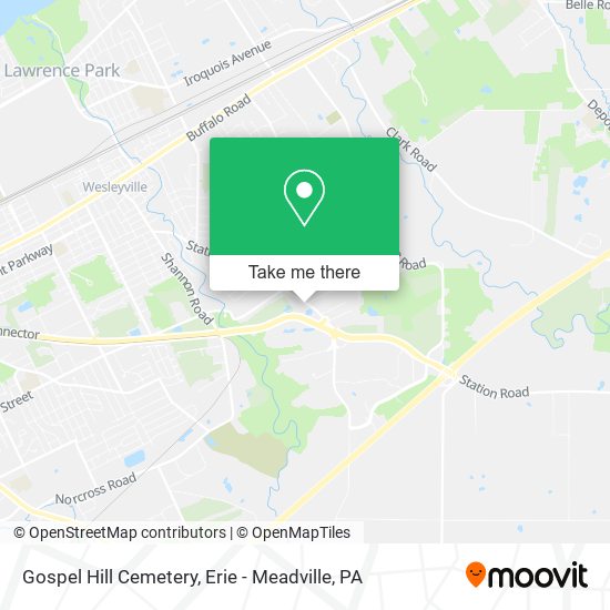 Mapa de Gospel Hill Cemetery