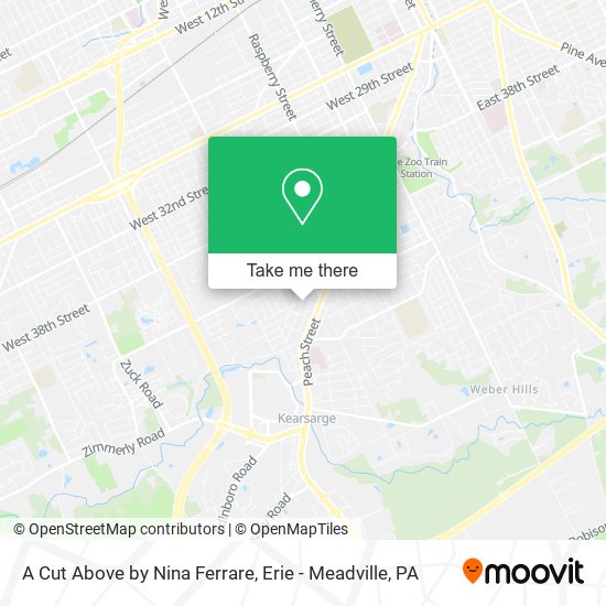 Mapa de A Cut Above by Nina Ferrare