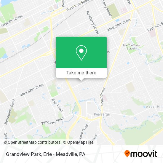 Grandview Park map