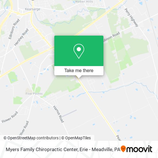 Mapa de Myers Family Chiropractic Center