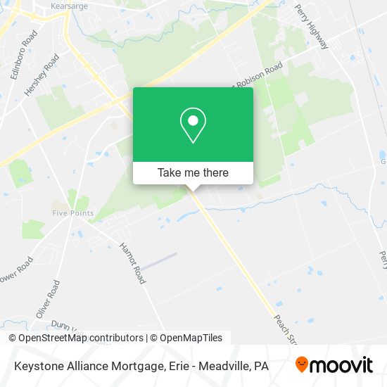 Keystone Alliance Mortgage map