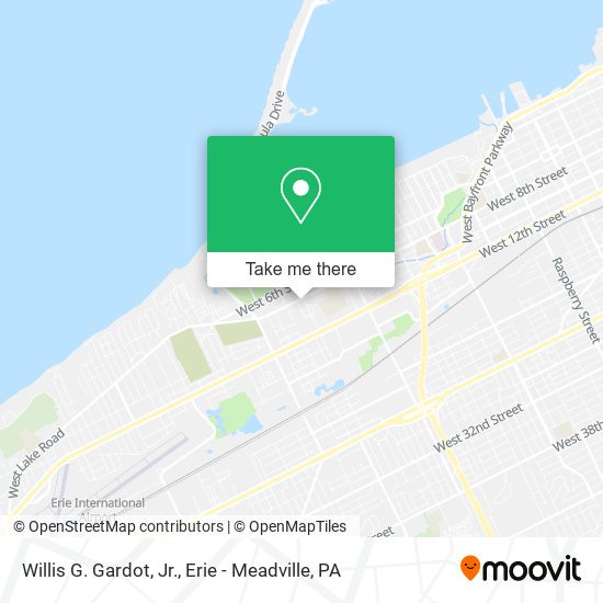 Willis G. Gardot, Jr. map