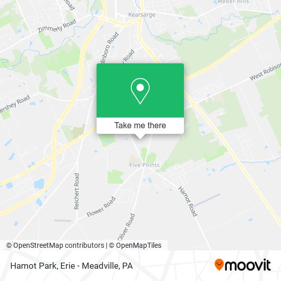 Mapa de Hamot Park