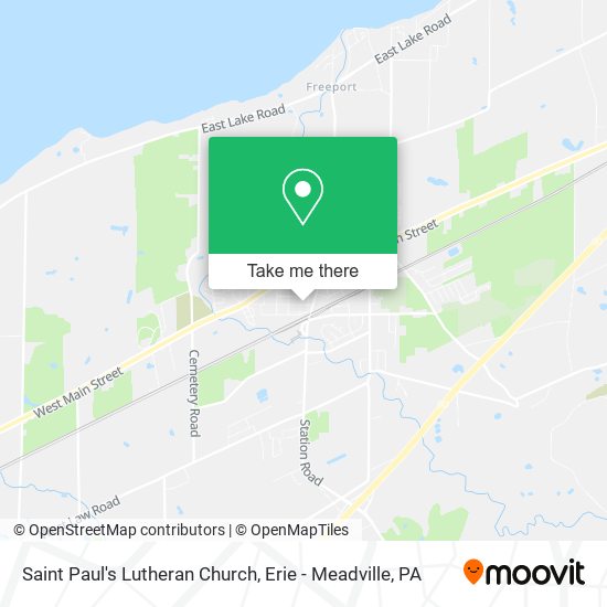 Mapa de Saint Paul's Lutheran Church