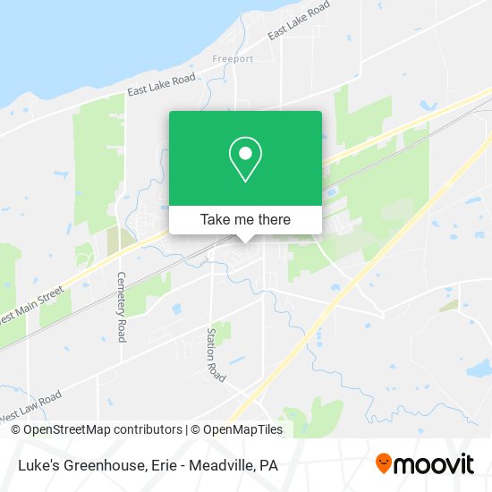 Luke's Greenhouse map