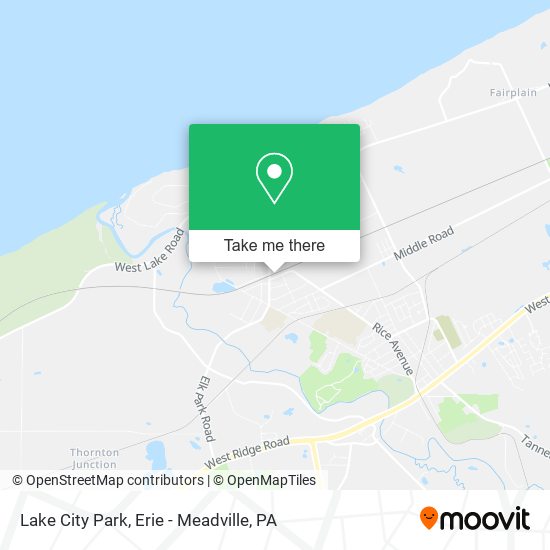 Lake City Park map