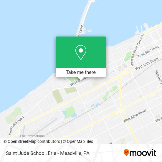 Saint Jude School map