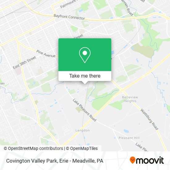 Mapa de Covington Valley Park
