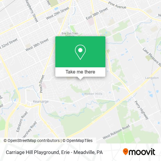 Carriage Hill Playground map