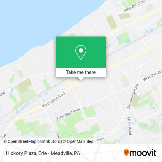 Mapa de Hickory Plaza