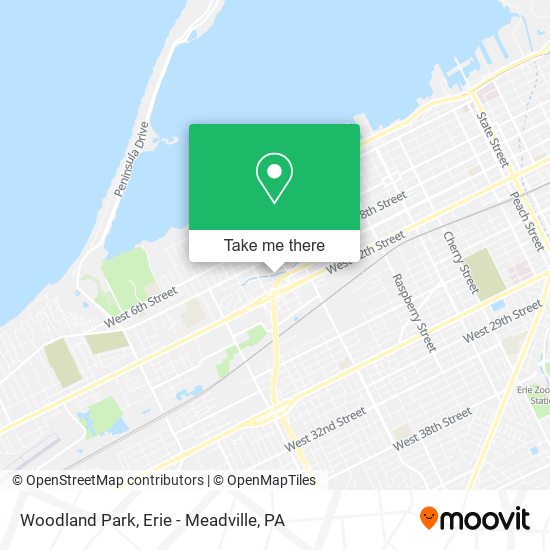 Woodland Park map