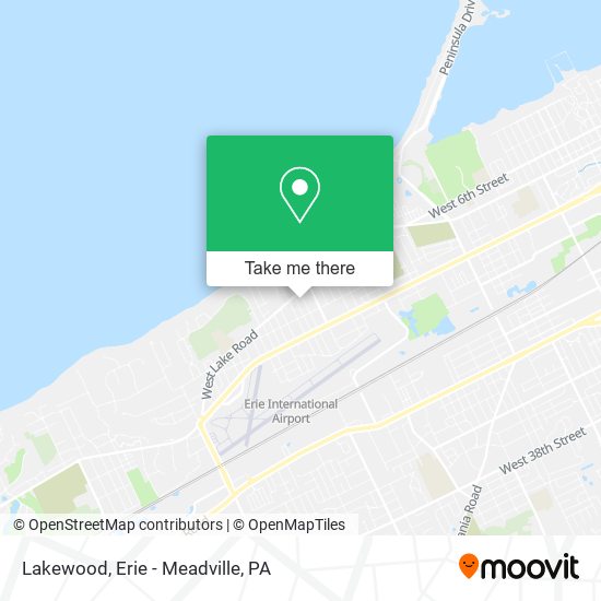 Mapa de Lakewood