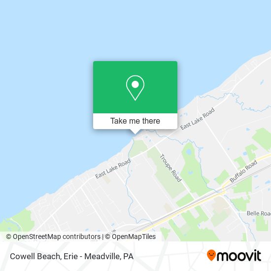Cowell Beach map