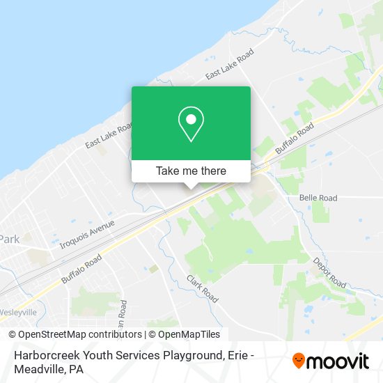 Harborcreek Youth Services Playground map