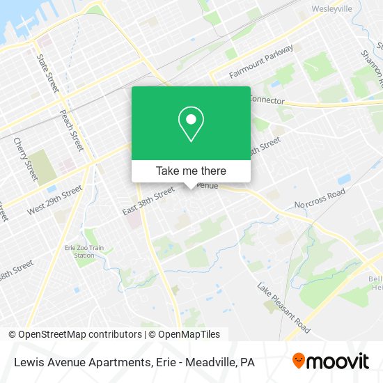 Lewis Avenue Apartments map