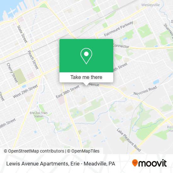 Lewis Avenue Apartments map