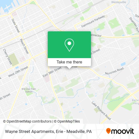 Wayne Street Apartments map