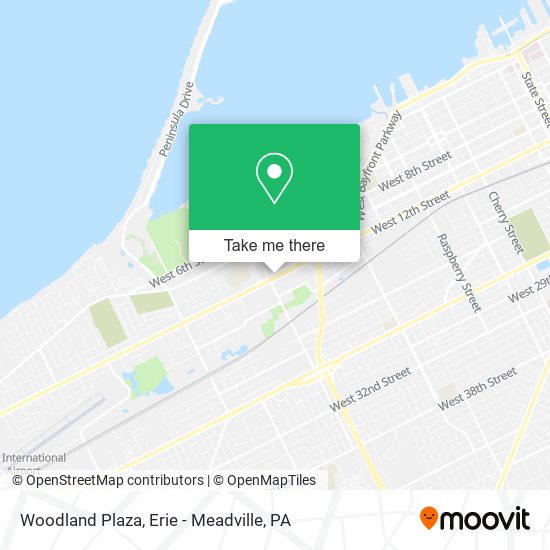 Mapa de Woodland Plaza