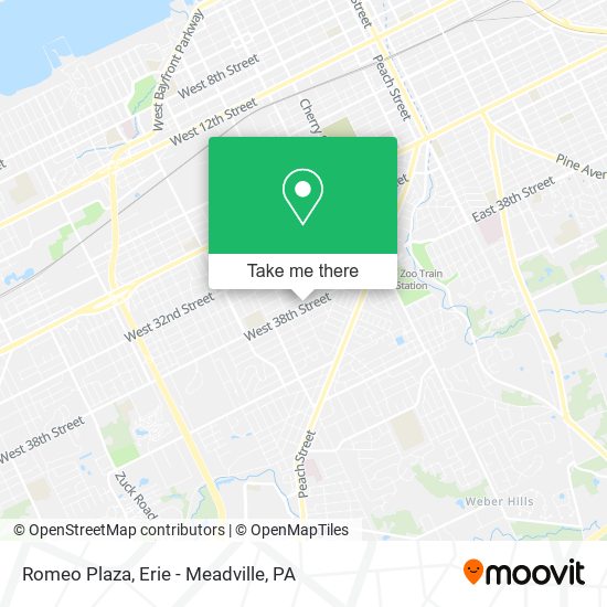 Mapa de Romeo Plaza