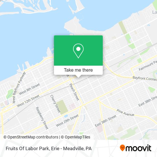 Fruits Of Labor Park map