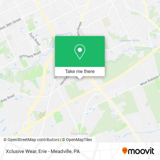 Xclusive Wear map