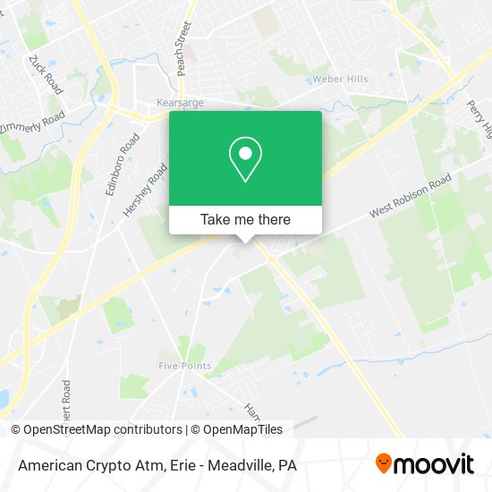 American Crypto Atm map