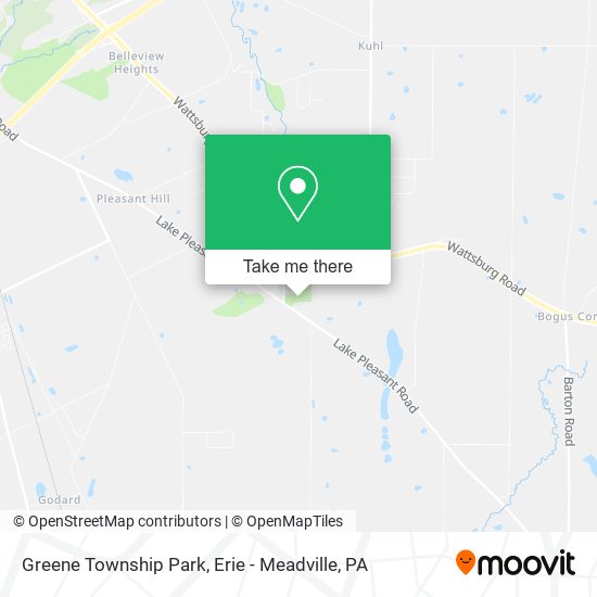 Mapa de Greene Township Park