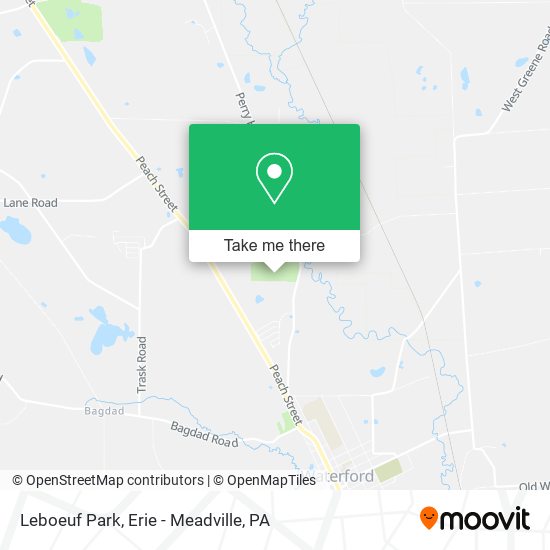 Leboeuf Park map