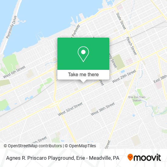 Agnes R. Priscaro Playground map