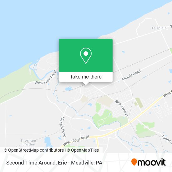 Second Time Around map