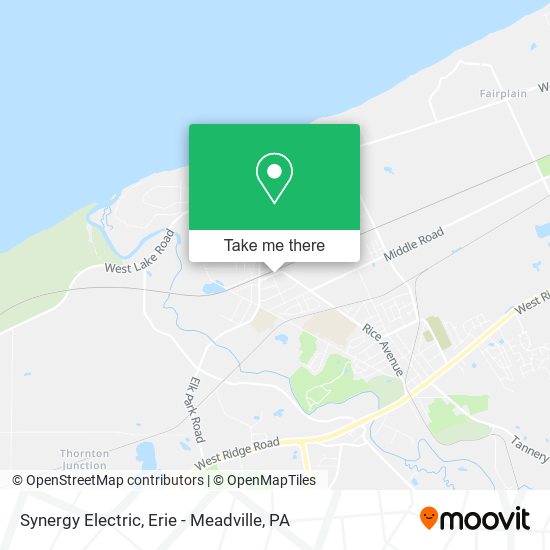 Synergy Electric map