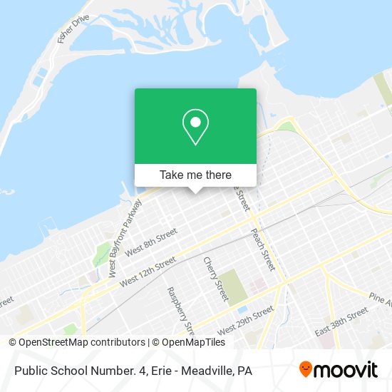 Public School Number. 4 map