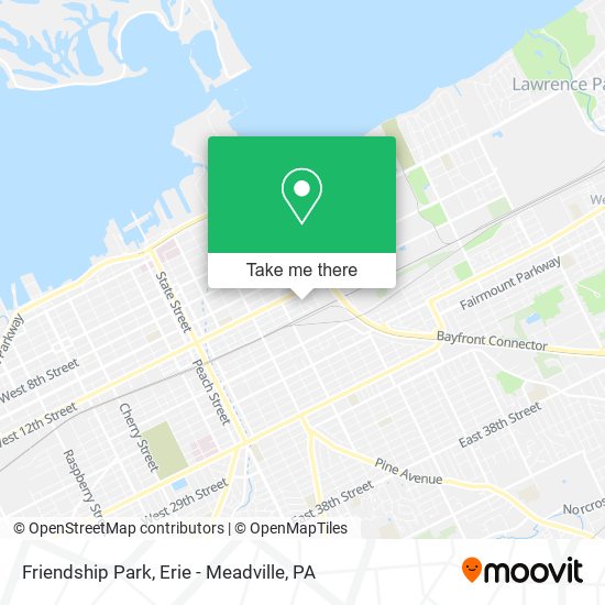 Mapa de Friendship Park