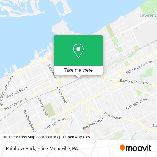 Rainbow Park map