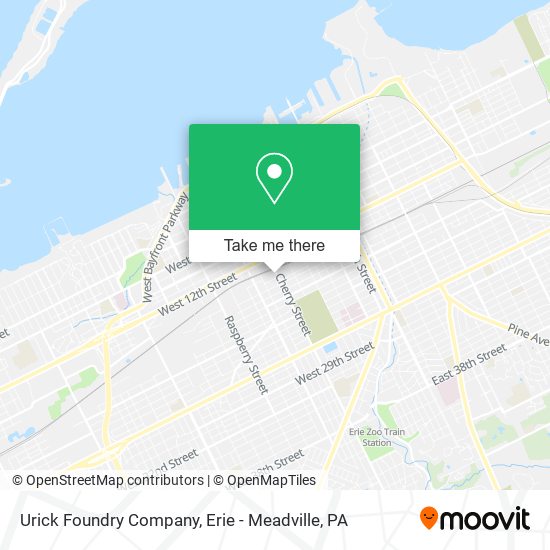 Urick Foundry Company map