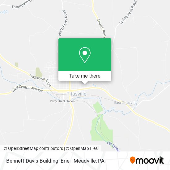 Bennett Davis Building map
