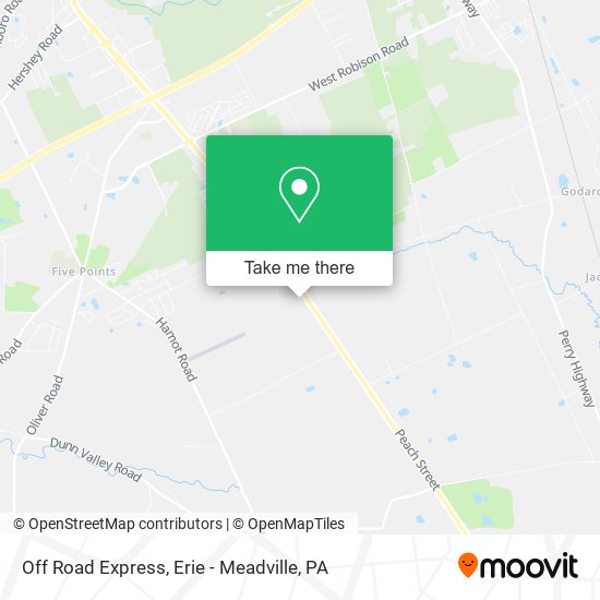 Off Road Express map