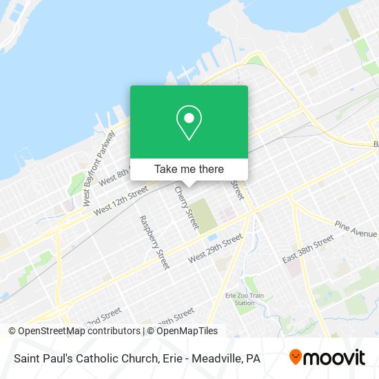 Mapa de Saint Paul's Catholic Church