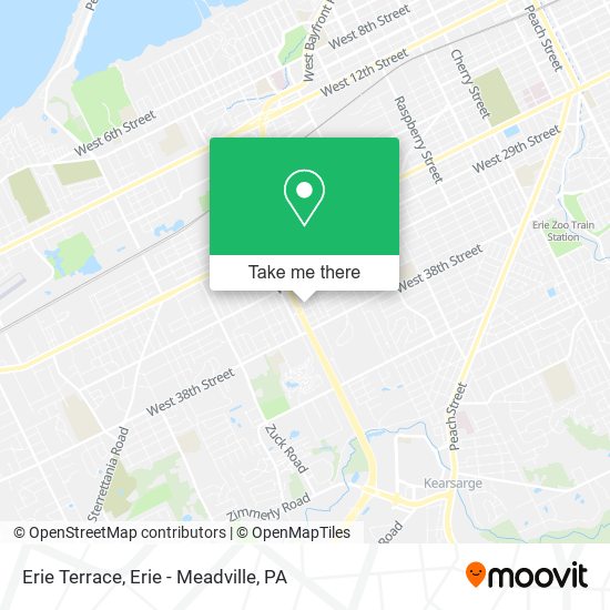 Erie Terrace map