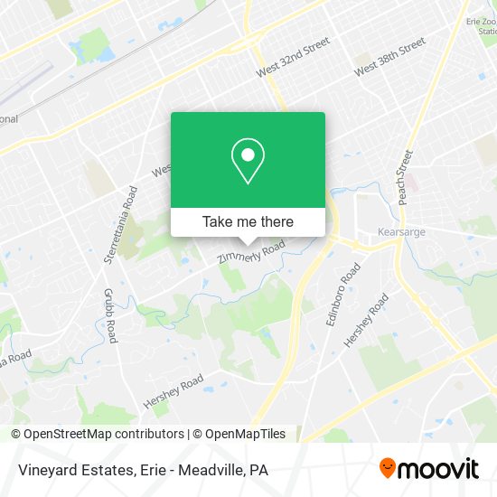 Vineyard Estates map